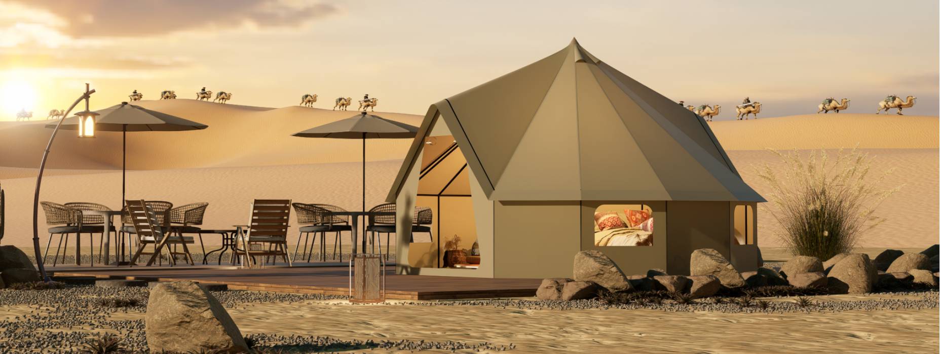 潞城市露营酒店帐篷产品