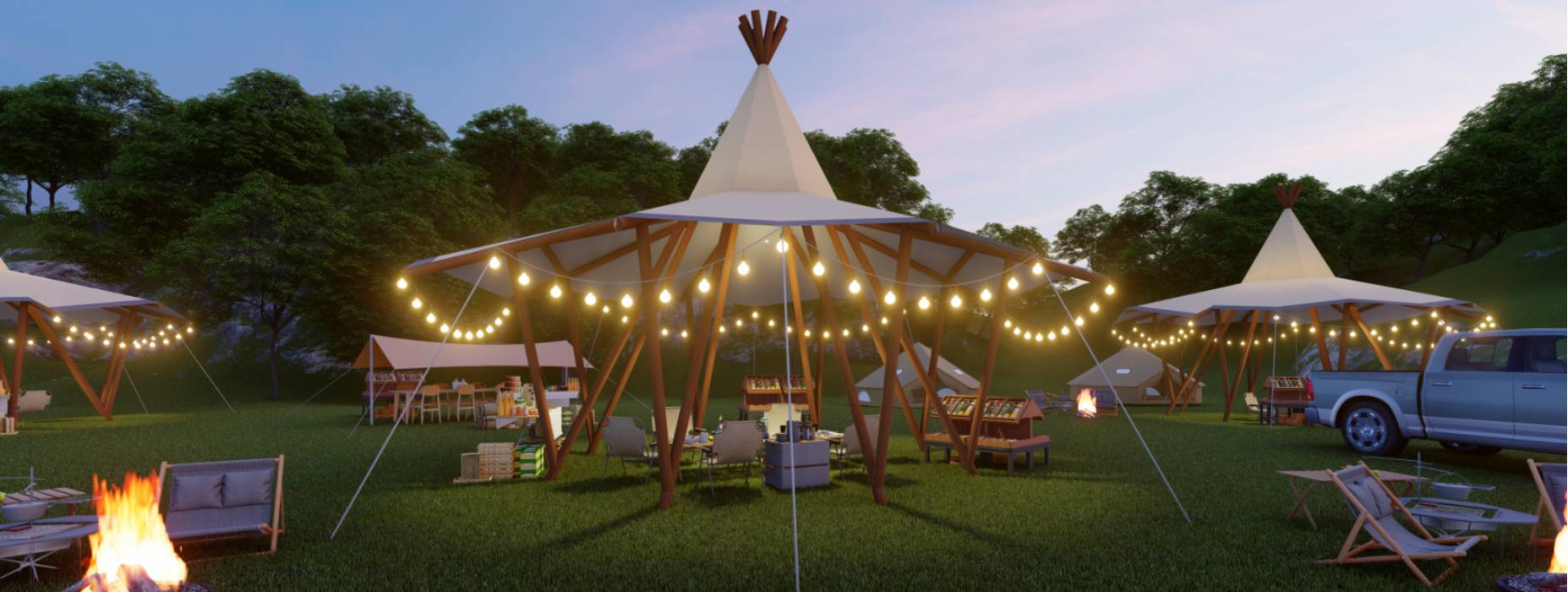 潞城市露营帐篷酒店厂家